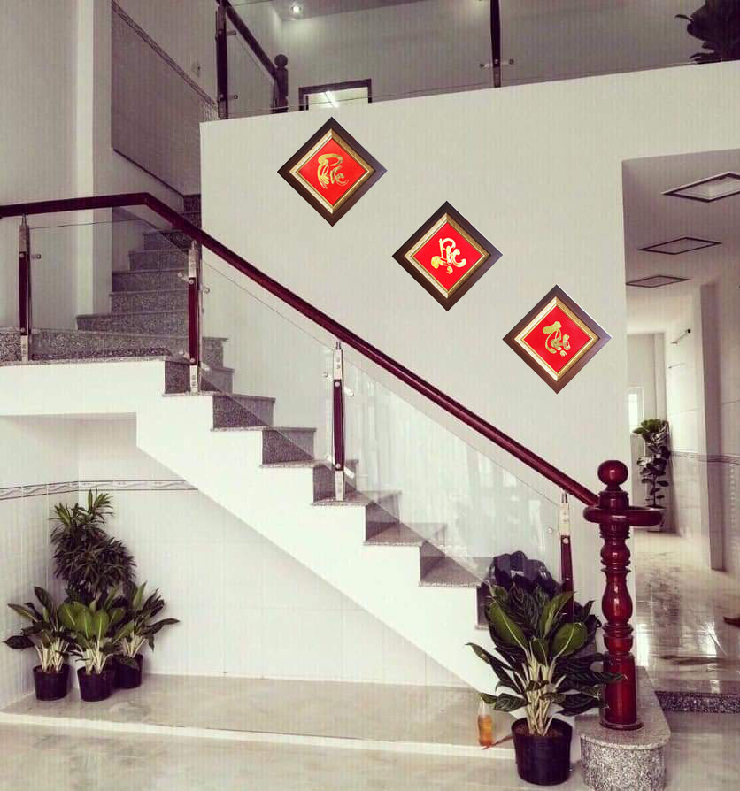 Tranh Thư pháp Phúc Lộc Thọ