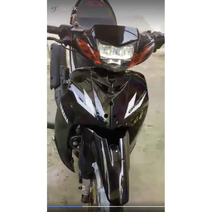 Tem sirius 110 crypton trắng đen