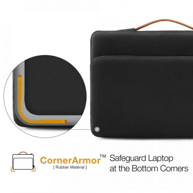 Túi Xách Chống Sốc Tomtoc Briefcase Macbook Pro 13” - Black