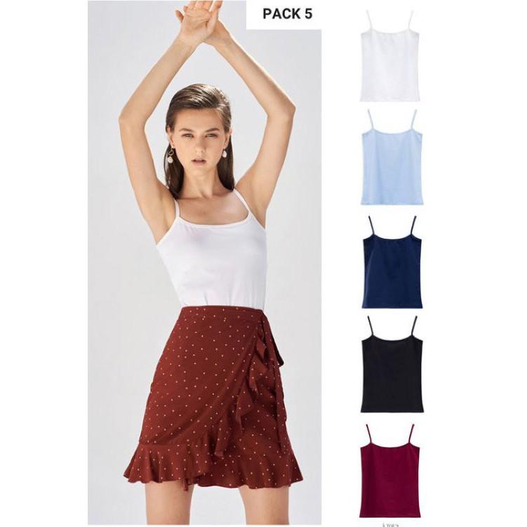 Atous Áo hai dây cotton SP000115