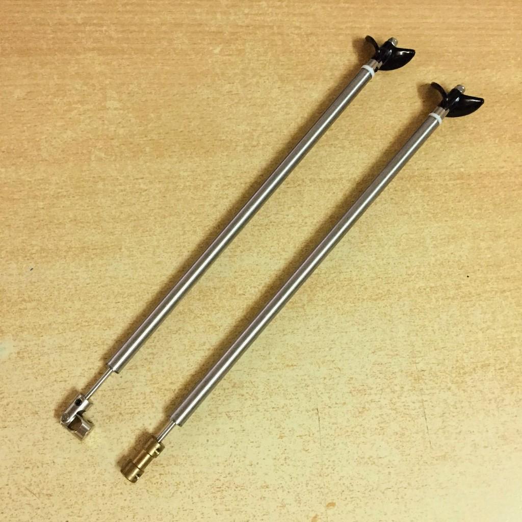 Trục chân vịt kèm trục chuyển động và chân vịt 2 lá 3x32mm