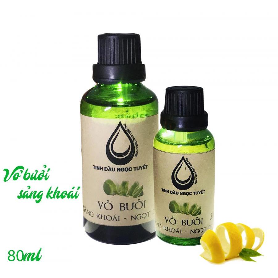 Combo 2 chai tinh dầu bưởi massage đặc biệt chăm sóc da và tóc Ngọc Tuyết 50mlx30ml