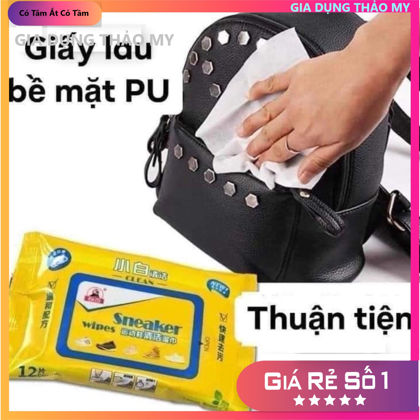 Khăn Ướt Lau Giày Siêu Sạch - Khăn ướt vệ sinh bề mặt