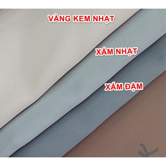 Rèm dán chống nắng màu trơn không cần thanh treo
