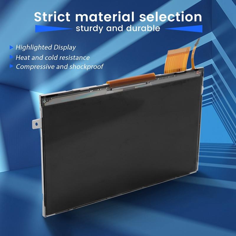 Màn hình LCD hàng đầu có đèn nền cho Bảng điều khiển Psp 3000 3001 3004 3006 3008 Màn hình LCD Màu sắc: Đen