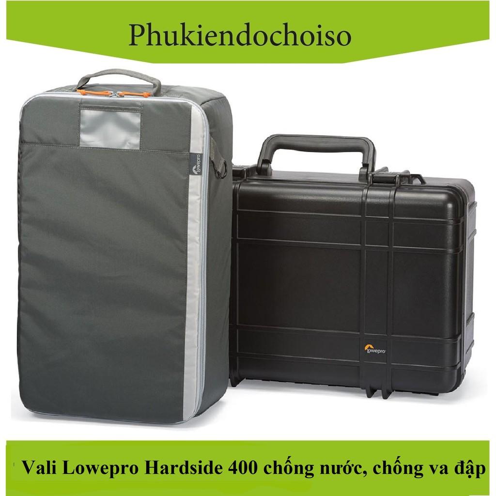 Vali Lowepro Hardside 400 chống nước, chống va đập +Tặng máy hút ẩm HC-63