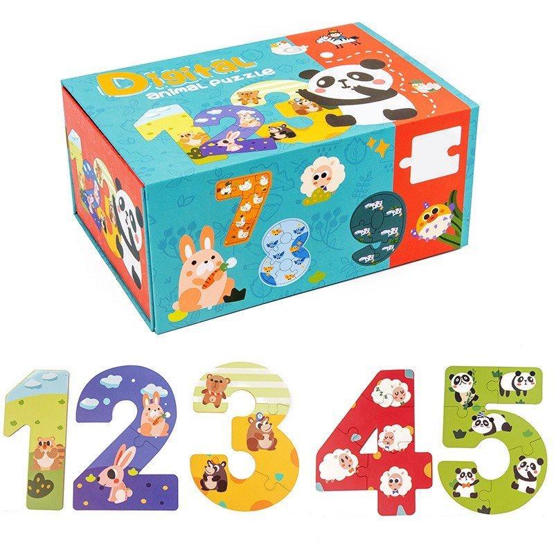 Bộ Xếp Hình Chữ Cái Tiếng Anh Alphabet Animal Jigsaw Chất Liệu Gỗ Cao Cấp Giúp Bé Học Hiệu Quả - Đồ Chơi Giáo Dục