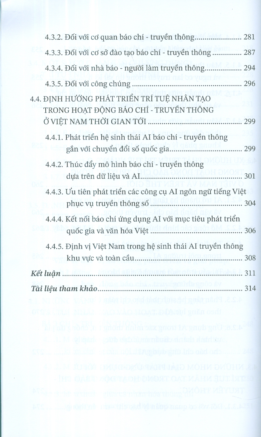 Trí Tuệ Nhân Tạo Trong Hoạt Động Báo Chí - Truyền Thông (Sách Chuyên Khảo)