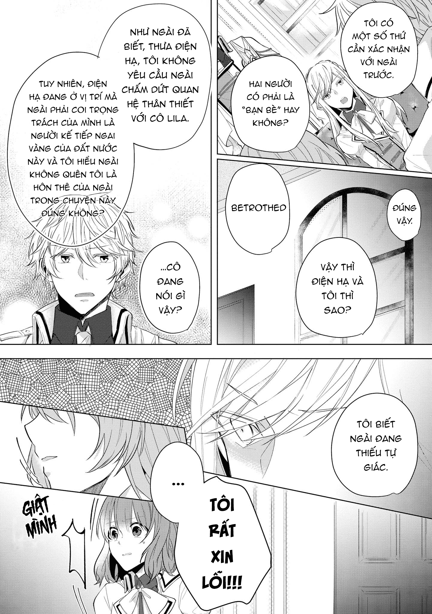 vị hôn phu là kẻ phản diện nên tôi hơi rén chapter 5 15