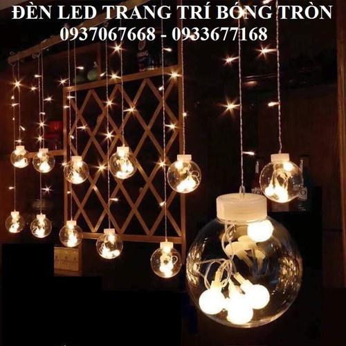 Đèn led trang trí tết noel giáng sinh hình bong bóng to siêu đẹp