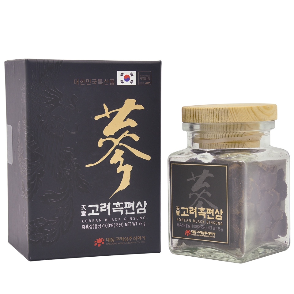 Hắc sâm Hàn quốc dạng lát (75g) – Daedong