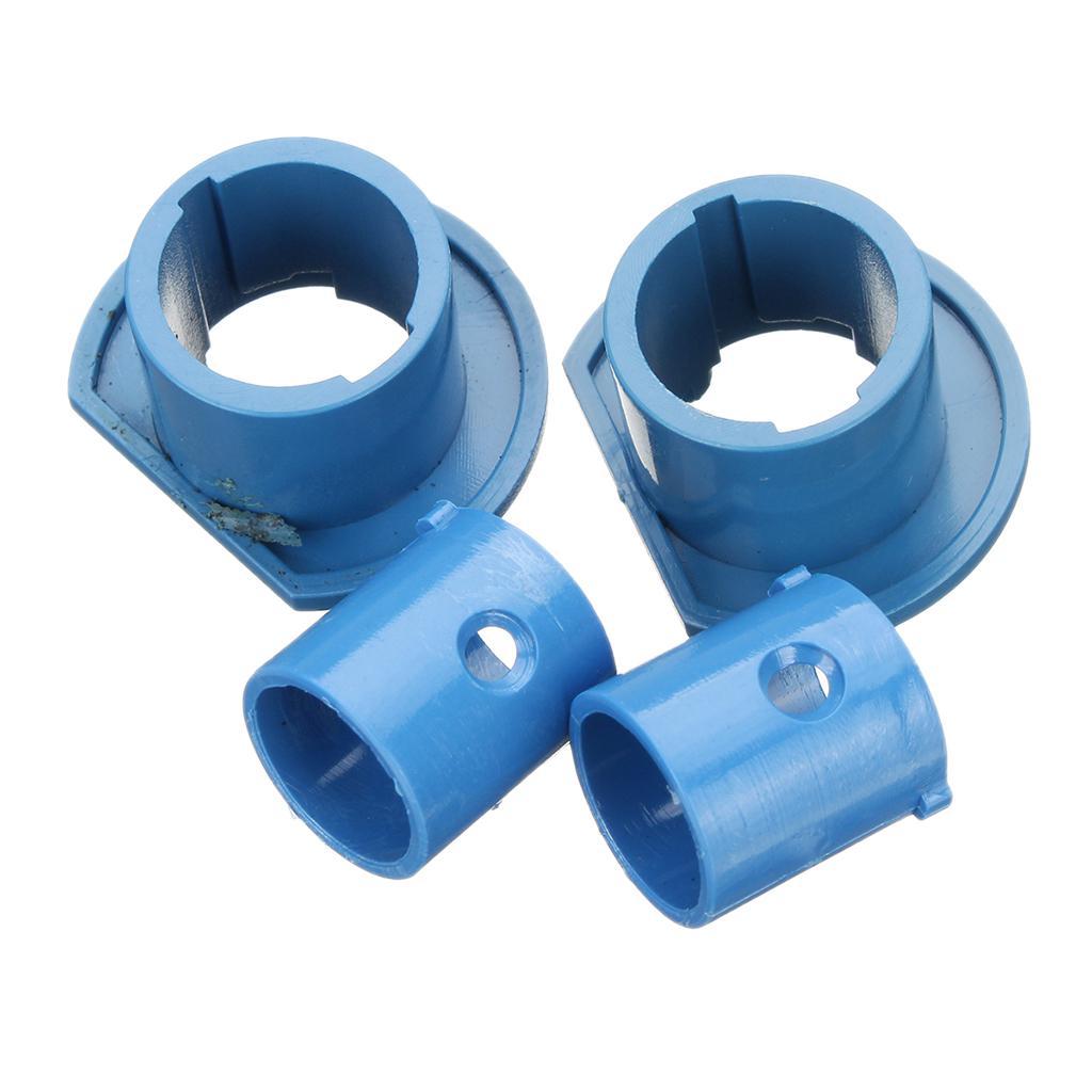 3-4pack 2Pcs LED Headlight Bulb Base Adapter Socket Retainer Car Conversion Kit