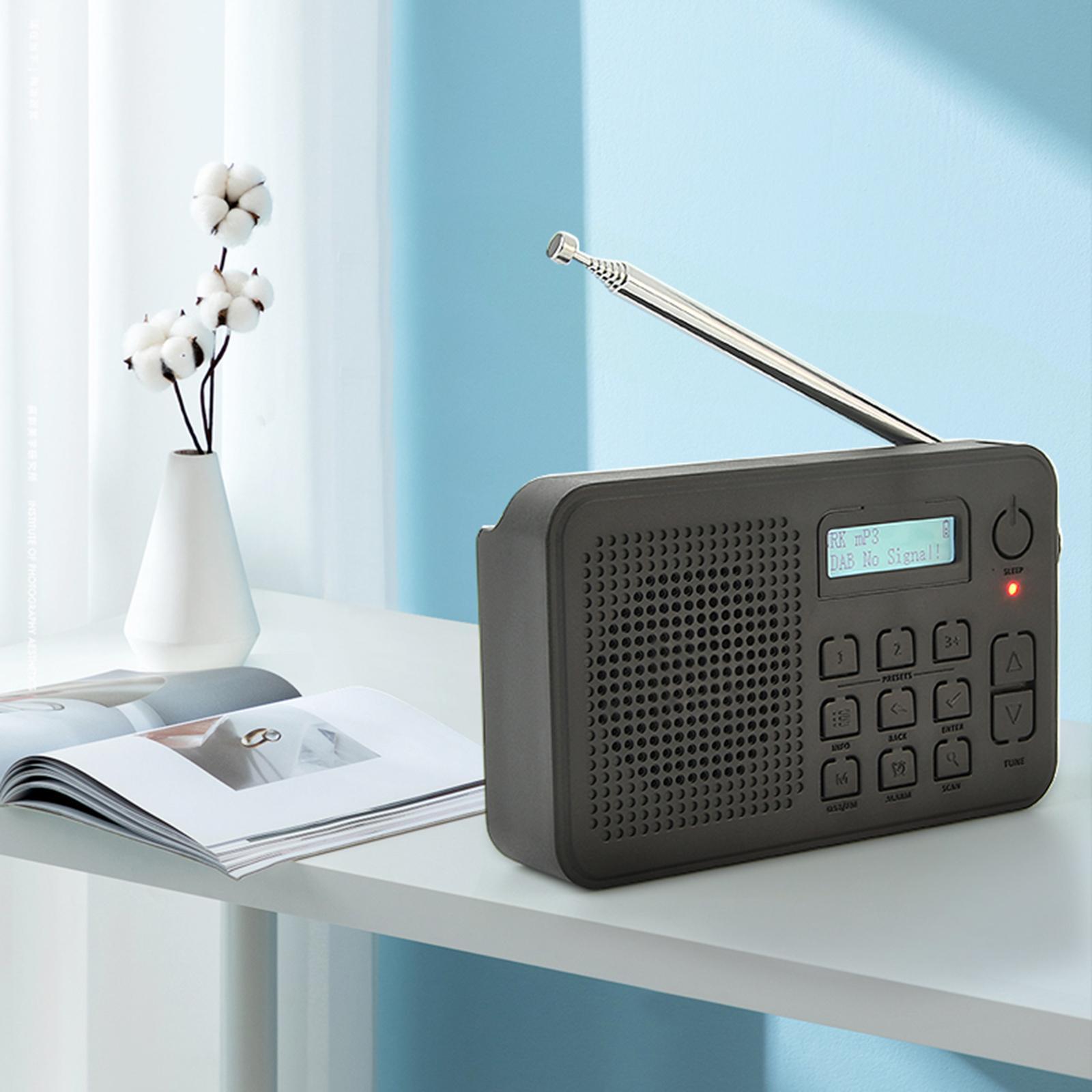 Mua DAB Digital Radio Built in Speaker Anti Interference for Home Outdoor  Elder tại Magideal2