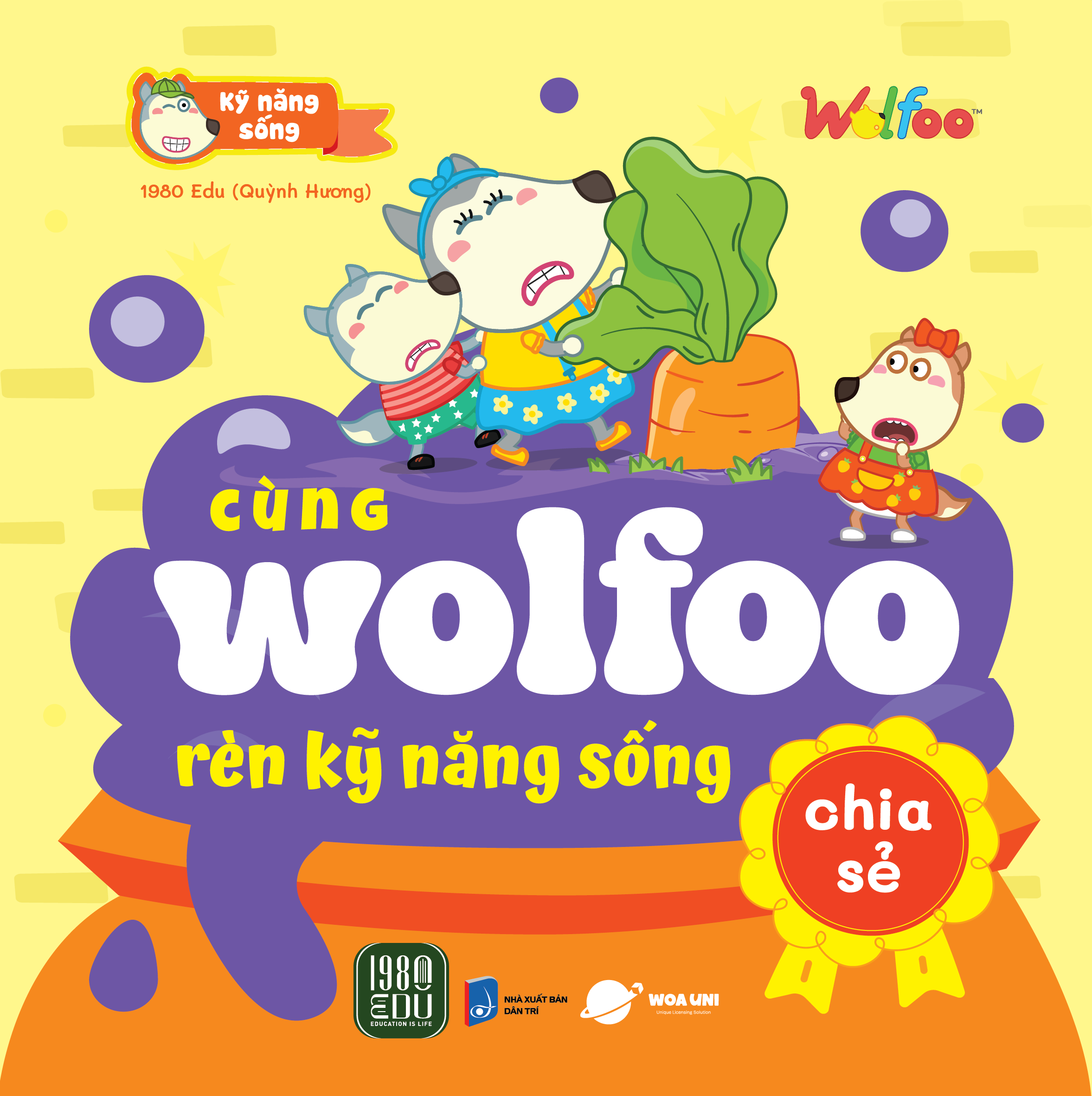 Combo 6 cuốn Cùng Wolfoo Rèn Kỹ Năng Sống