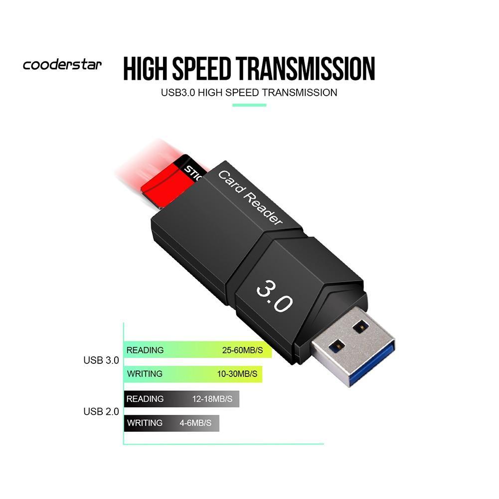 Đầu Đọc Thẻ Nhớ Usb 3.0 Tốc Độ Cao