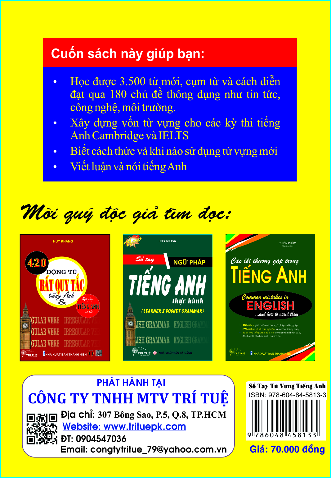 Sổ tay Từ vựng tiếng Anh thực hành