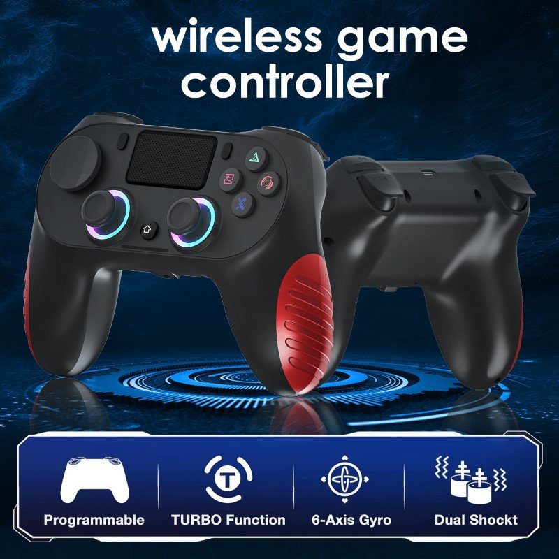 Gamepad Tay Game Không dây Bluetooth CM58 hall effect cho máy tính - điện thoại - máy tính bảng hàng nhập khẩu