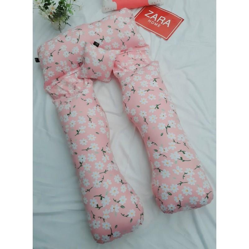 GỐI ÔM CHỮ U BÀ BẦU Tặng kèm gối Chặn