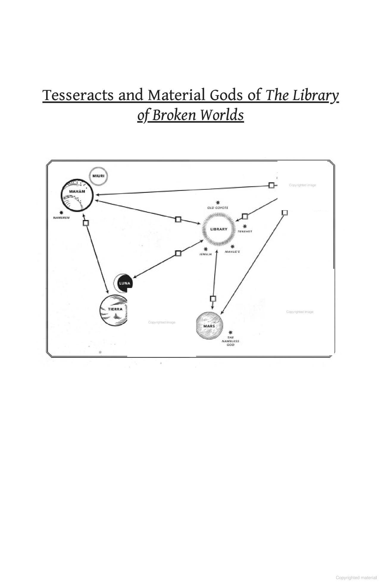 Sách ngoại văn: The Library Of Broken Worlds