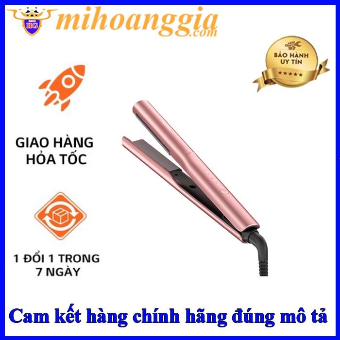 Máy uốn, ép duỗi tóc đa năng Showsee E2-P, E2-V trang bị công nghệ lớp phủ collagen giúp tóc mềm mượt và không bị rối - Hàng chính hãng