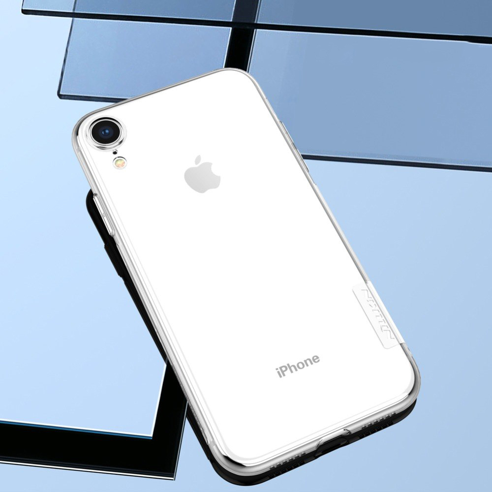 Ốp lưng dẻo dành cho iPhone XR hiệu Nillkin (Trong suốt) - Hàng chính hãng