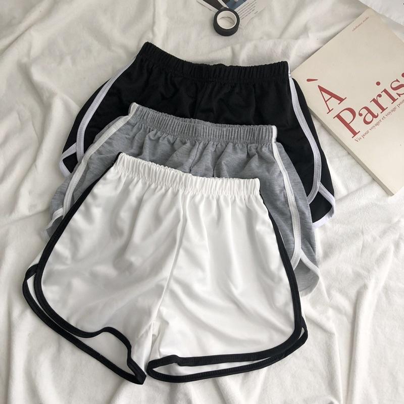 Quần Short Đùi Viền FREE SHIP Quần thể thao dáng ngắn năng động trẻ trung
