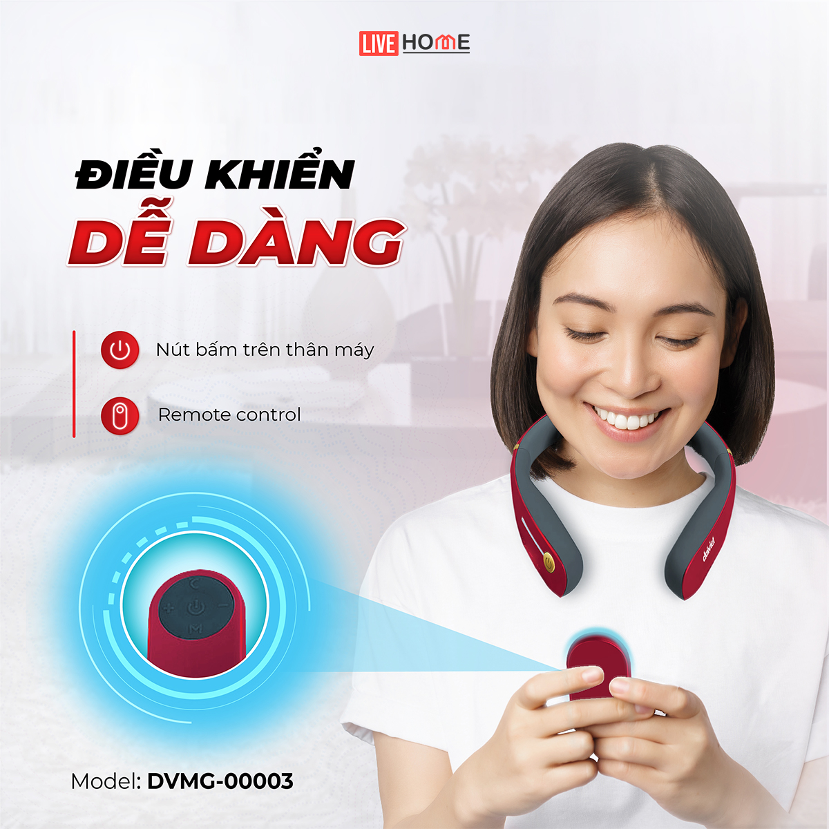 Máy Massage Cổ Xung Điện Đại Việt DVMG-00003