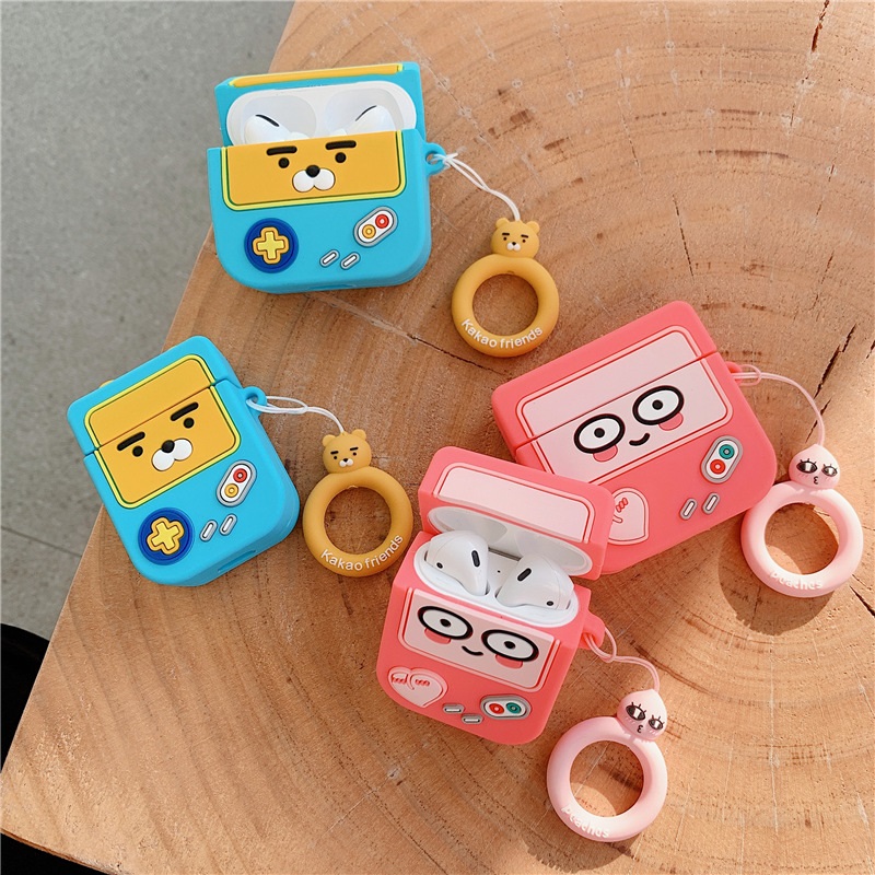 Bao Case Cho Airpods Pro Hình Máy Game Cute Couple