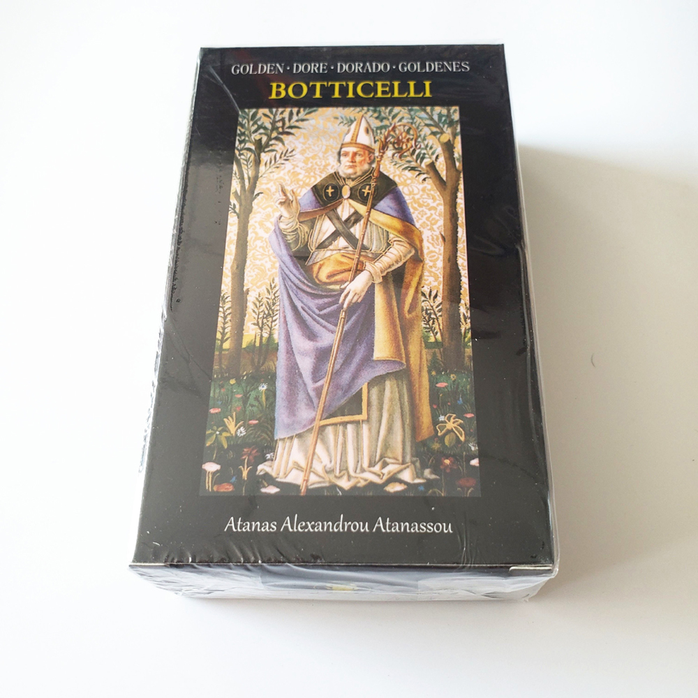 [Size Gốc] Bài Tarot Golden Botticelli Tarot 78 Lá Đá Thanh Tẩy