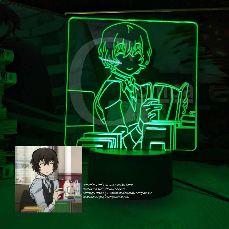 Đèn Ngủ Bungo Stray Dogs Dazai Osamu Type 12 ABSD0112 16 MÀU TÙY CHỈNH