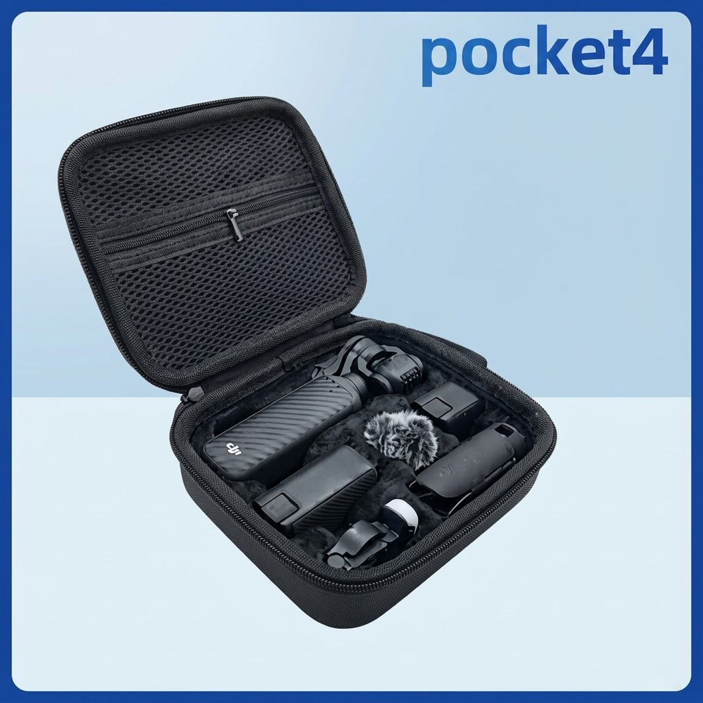 Túi chống sốc dành cho DJI Osmo Pocket 4 Camera túi đeo chéo đựng phụ kiện chống sốc cho osmo pocket 4 - HÀNG CHÍNH HÃNG