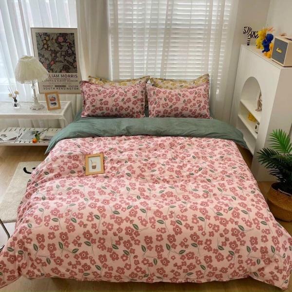 Trọn bộ 4 món cotton poly hàng nhập khẩu nguyên set.Mẫu 200