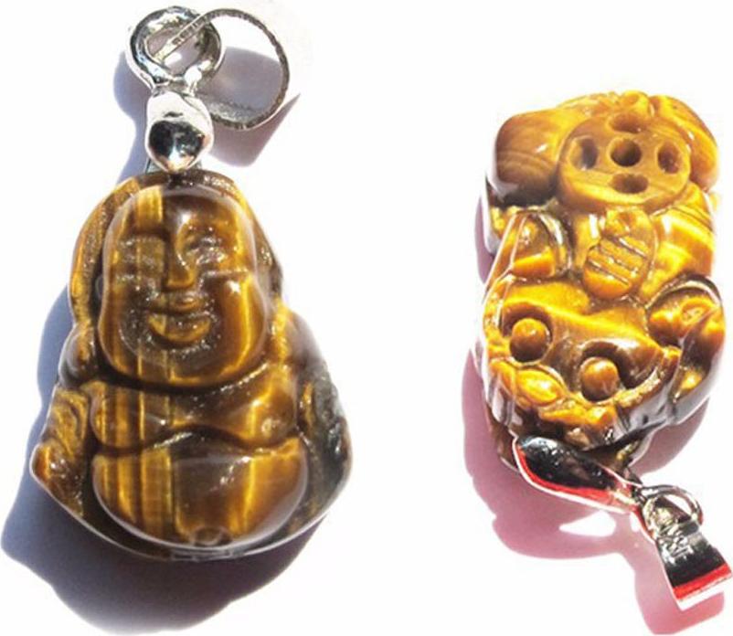 Gembank Bộ Vòng Cổ Mặt Phật Tổ Mặt Tỳ Hưu Đá Opal Tự Nhiên