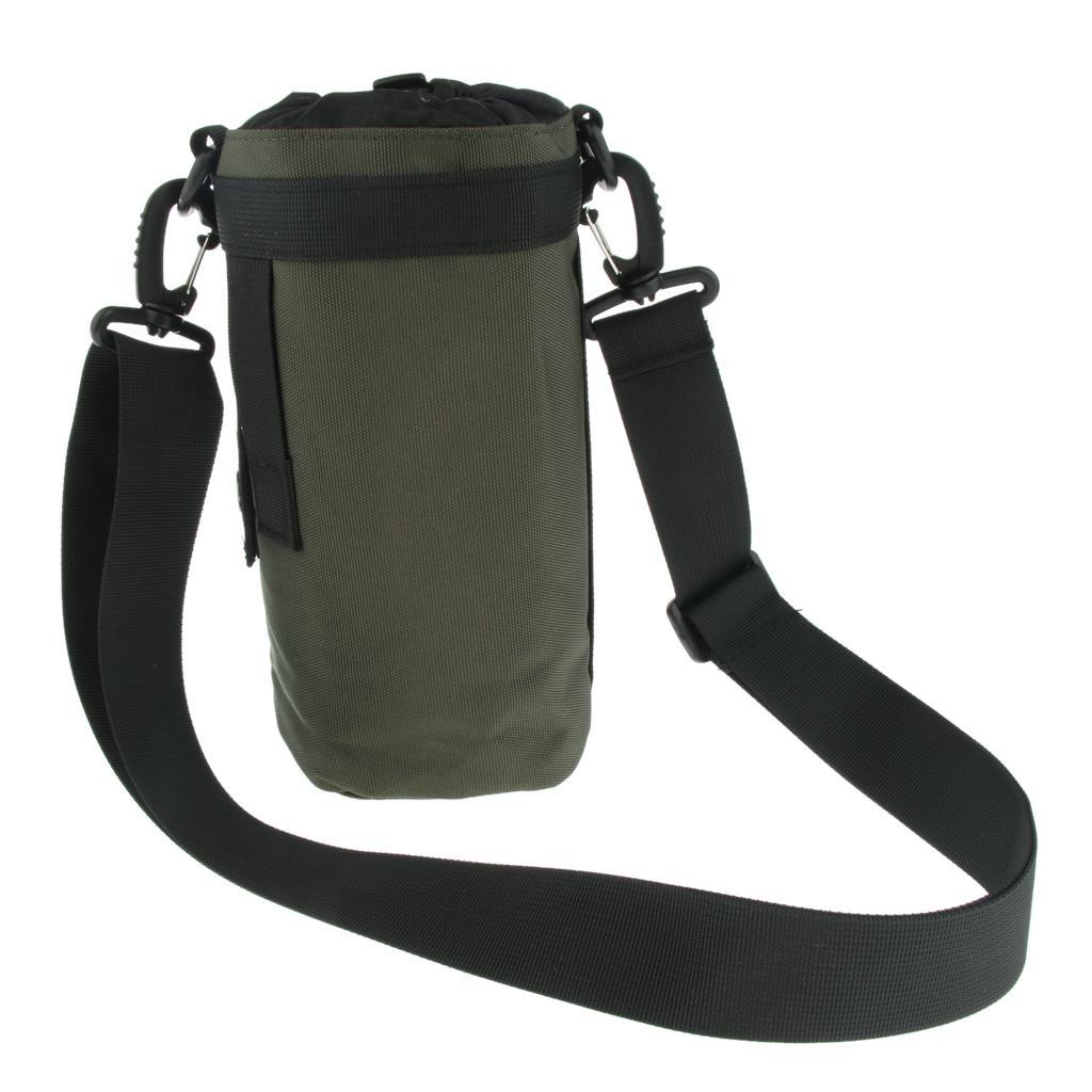 1.5L Water Bottle Holder Carrier Pouch Sleeve Bag Camping Hiking Black