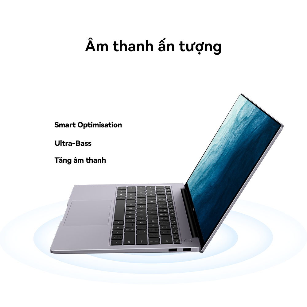 Máy Tính Xách Tay HUAWEI MateBook 14 (16GB/512GB) | Intel Core i5 Thế Hệ Thứ 12 | Màn Hình HUAWEI 3:2 Fullview 2k | Nút Nguồn Vân Tay | Hàng Chính Hãng