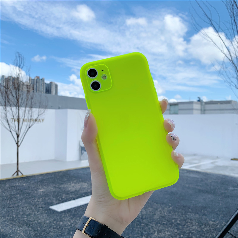 Ốp Silicon Neon dành cho iPhone 12 Mini / 12 / 12 Pro / 12 Pro Max