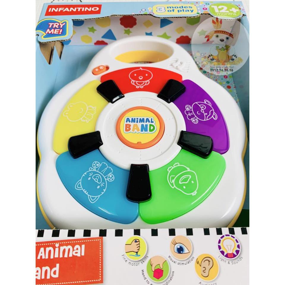 Đồ chơi dàn âm thanh động vật cho bé Infantino - 4BB