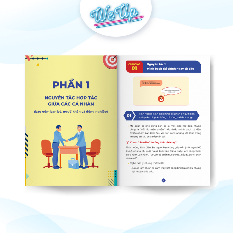 Combo 2 sách: 12 Nguyên tắc cốt lõi làm ăn chung, hợp tác và Hướng dẫn kê khai thuế dành cho nhà bán hàng (Combo/lẻ)