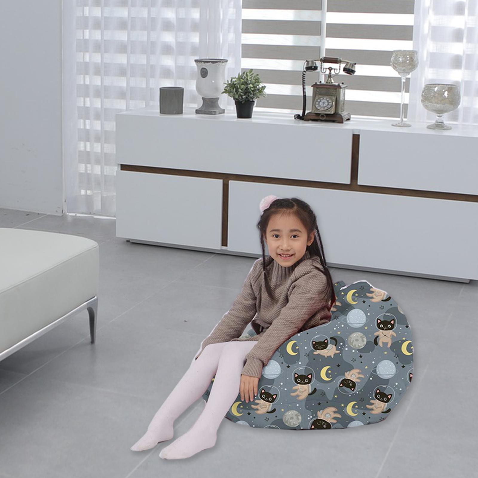 Animal Print beanbag Chair  Soft  Teens  Cat