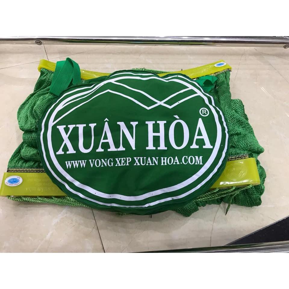 Lưới Võng Xếp Xuân Hòa Siêu Bền Đẹp Có Kèm Gối - Ảnh Thật