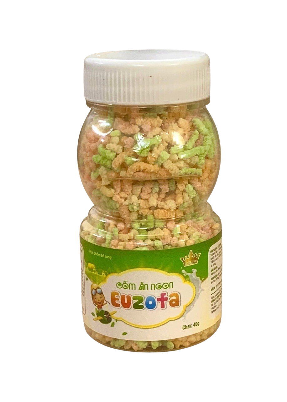 Cốm bổ ăn ngon EUZOFA, lọ 40 gam, giúp kích thích ăn ngon cho trẻ