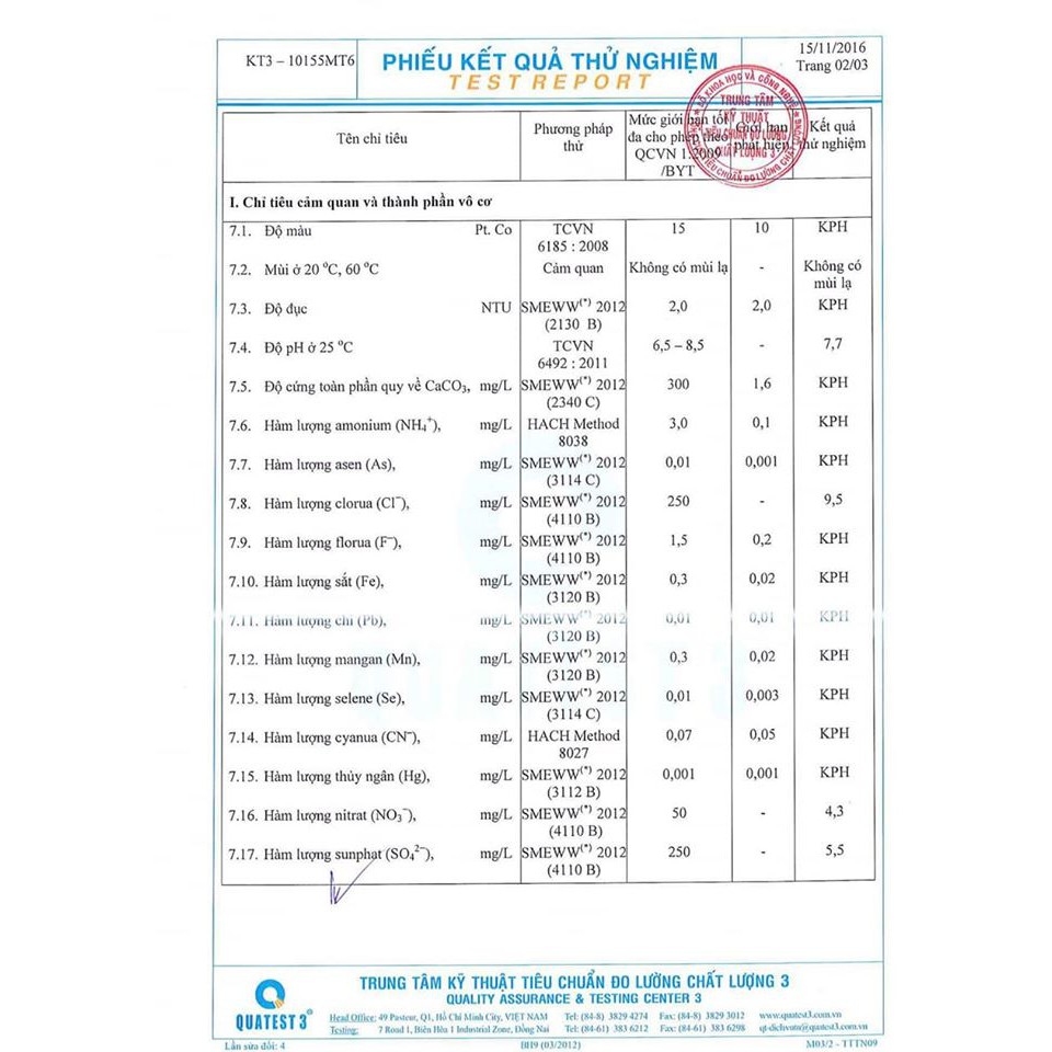 Lõi lọc nước số 1 lõi K3 máy bình lọc nước Aquaphor máy bình lọc nước Nano của Mỹ