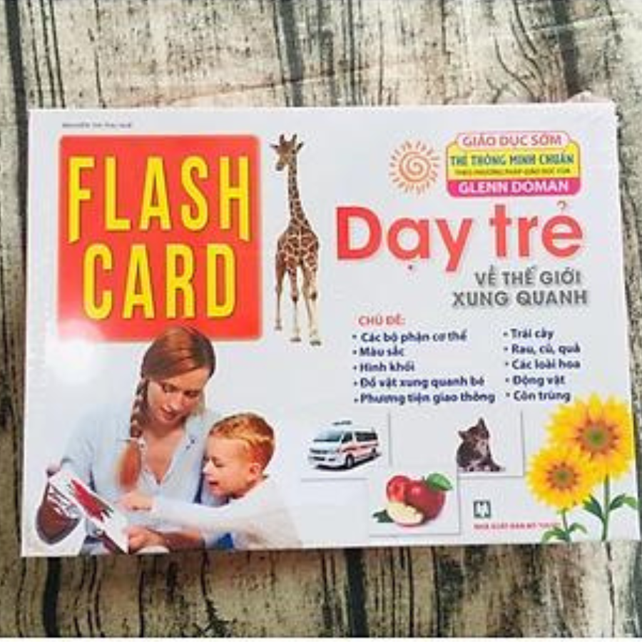 Flash card - Dạy Trẻ Về Thế Giới Xung Quanh (Tái bản )