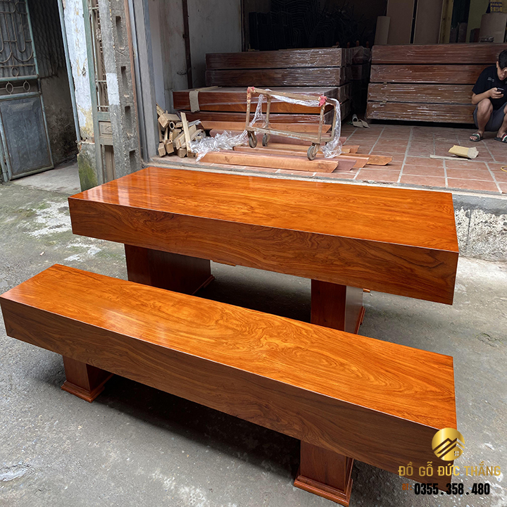 Bàn ghế k3 gỗ hương đá nam phi