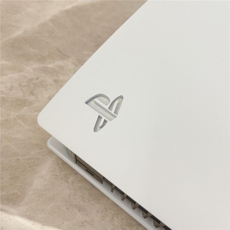 Set 5 Miếng Dán Logo Trang Trí Cho PS5 Dưới Lớp Lót Có 8 Màu