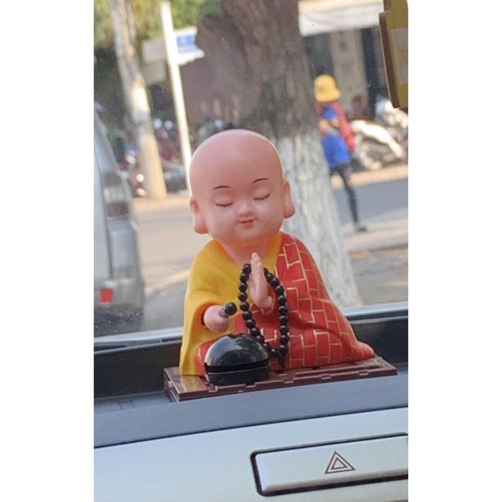 Tượng phật chú tiểu trang trí xe hơi ô tô KH15688
