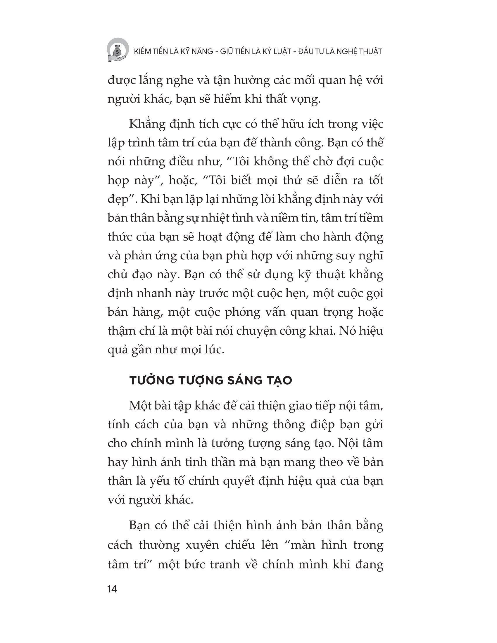 Sách - Kiếm Tiền Là Kỹ Năng - Giữ Tiền Là Kỷ Luật - Đầu Tư Là Nghệ Thuật