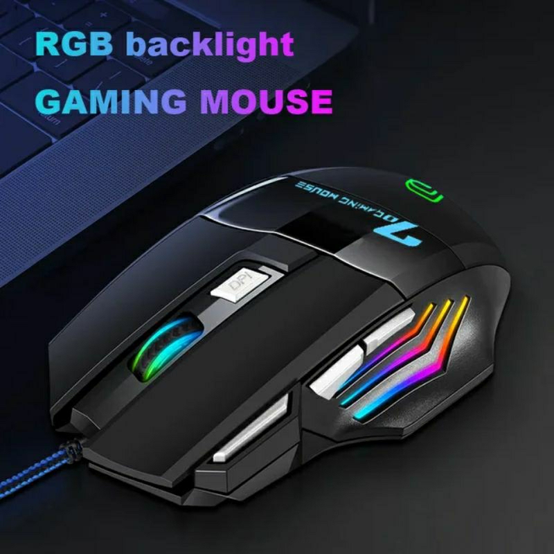 Chuột chơi game có dây có led TEKKIN B10 cực nhạy dành cho game thủ