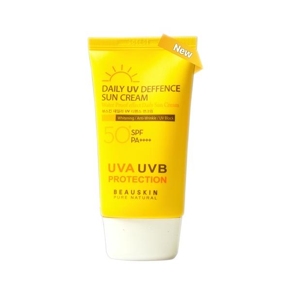 Kem chống nắng bảo vệ kiểm soát bóng nhờn lâu trôi Beauskin Daily UV Deffence Sun Cream 50ml - Hàn Quốc Chính Hãng