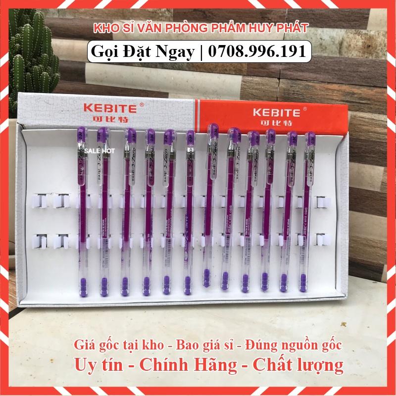 Bút mực gel Zero đỏ/tím/xanh